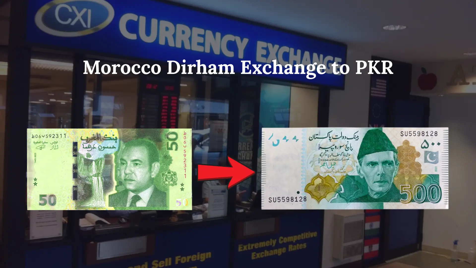 Morocco Dirham (MAD) to Pakistani Rupee (PKR) Exchange Rate