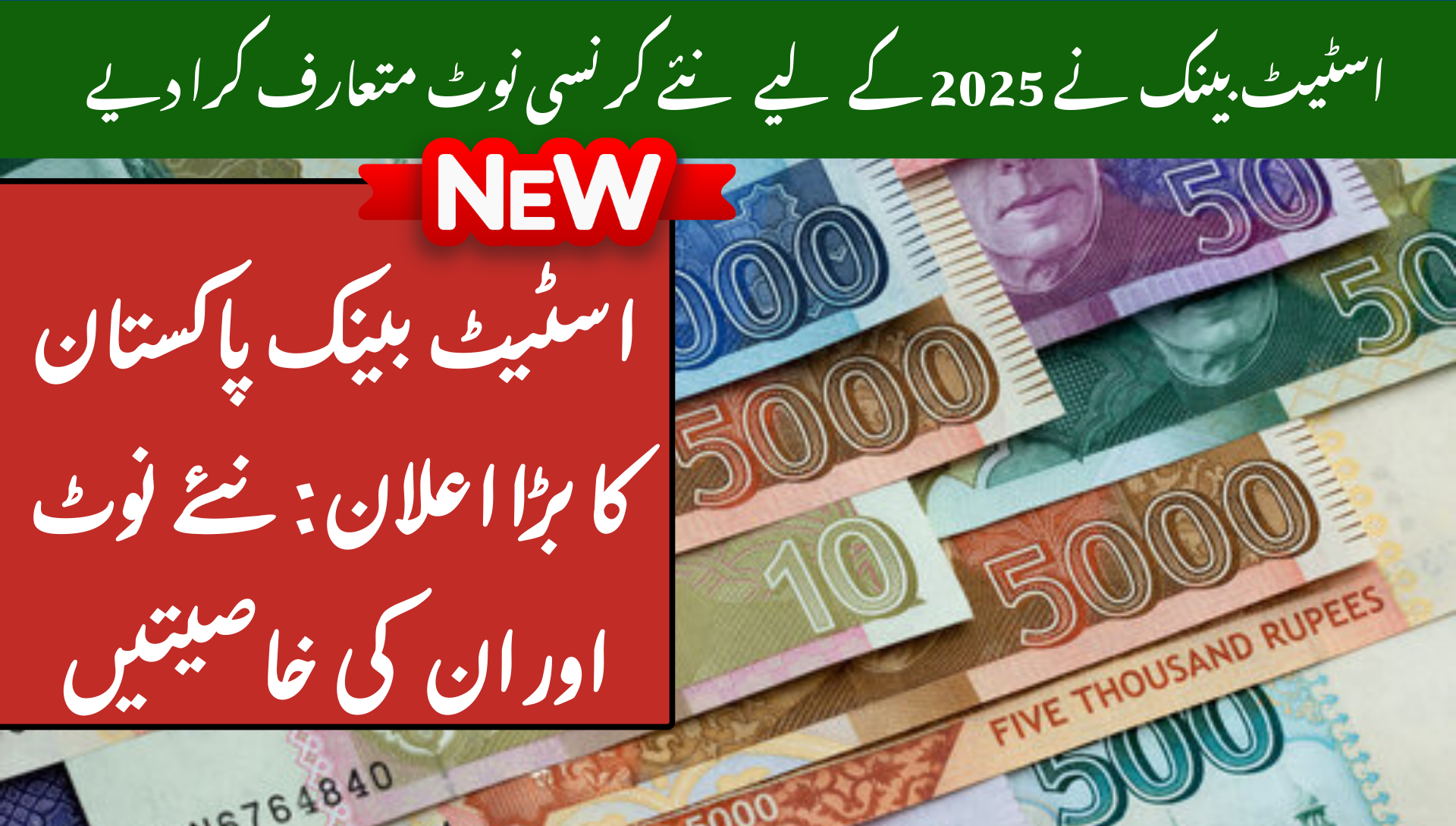 State Bank Unveils New Currency Notes for 2025