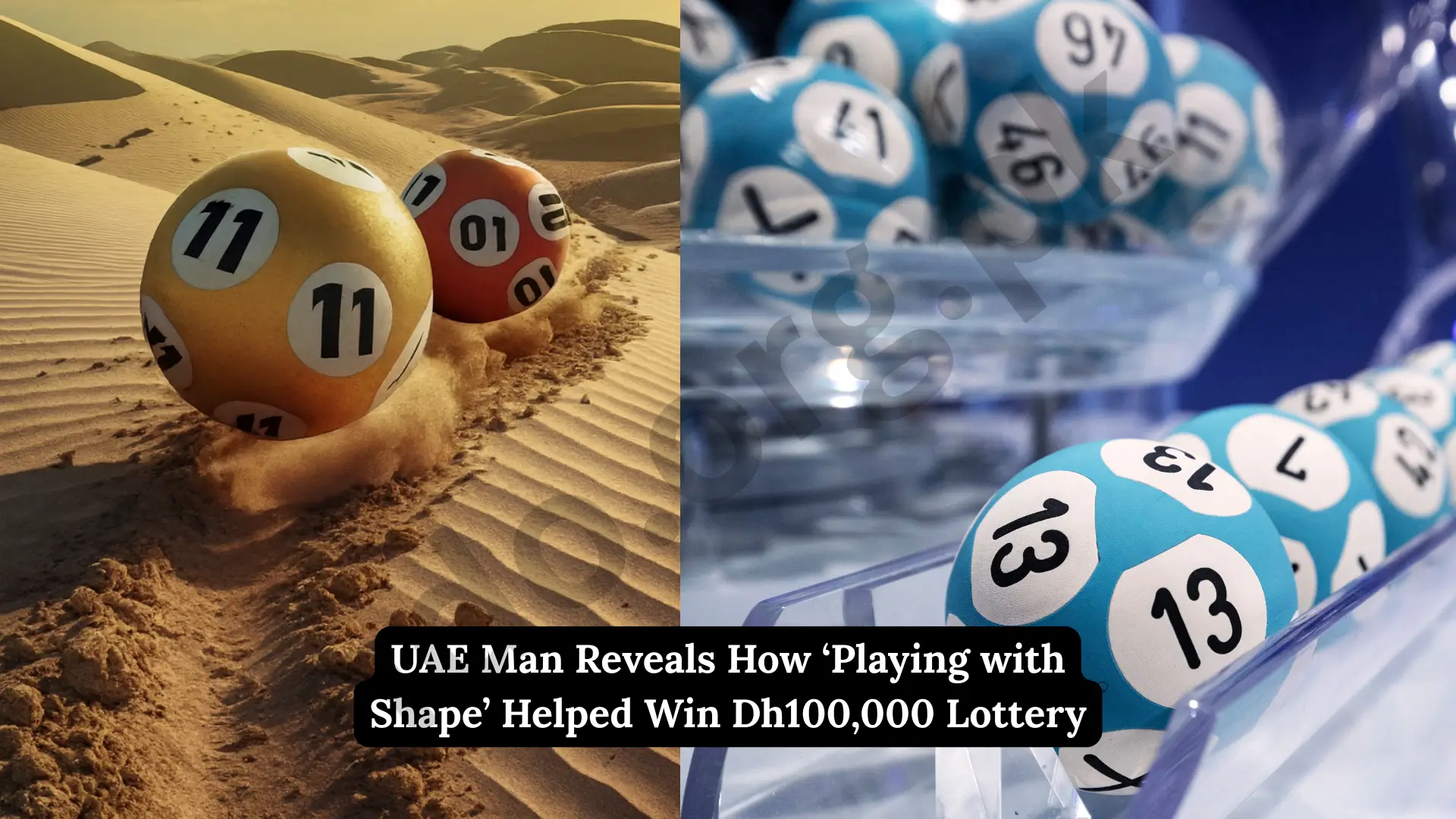 UAE Man Reveals How ‘Playing with Shape’ Helped Win Dh100,000 Lottery