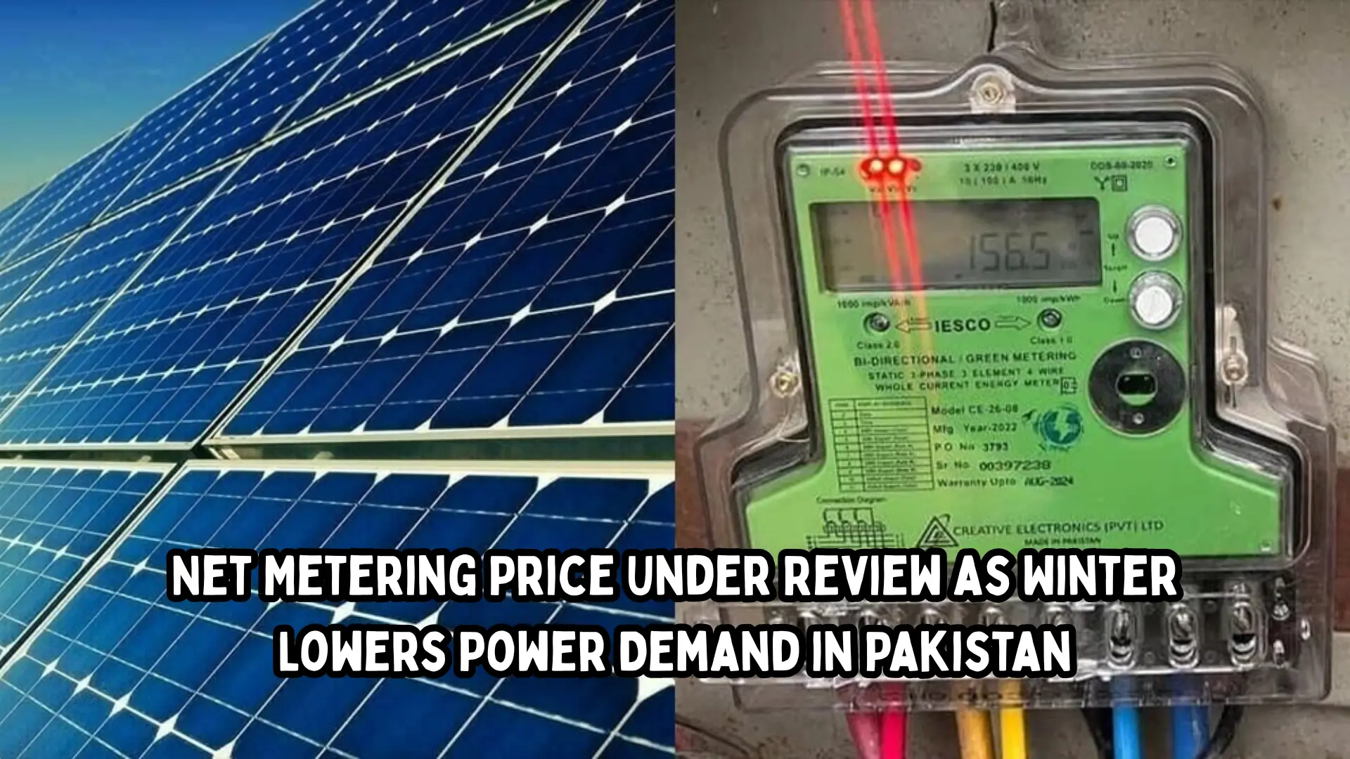 Net Metering Price Under Review as Winter Lowers Power Demand in Pakistan
